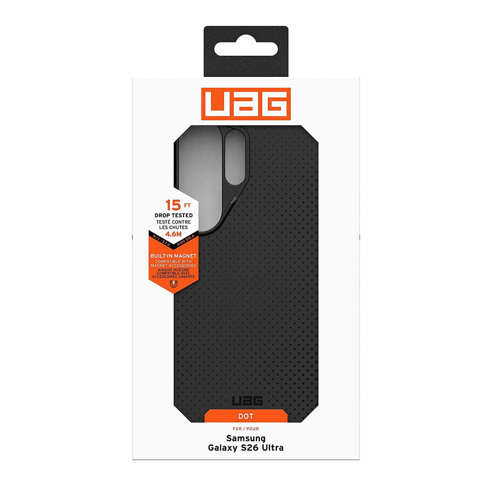 Cover MagSafe per Samsung Galaxy S26 Ultra S948, Urban Armor Gear, Dot, nera