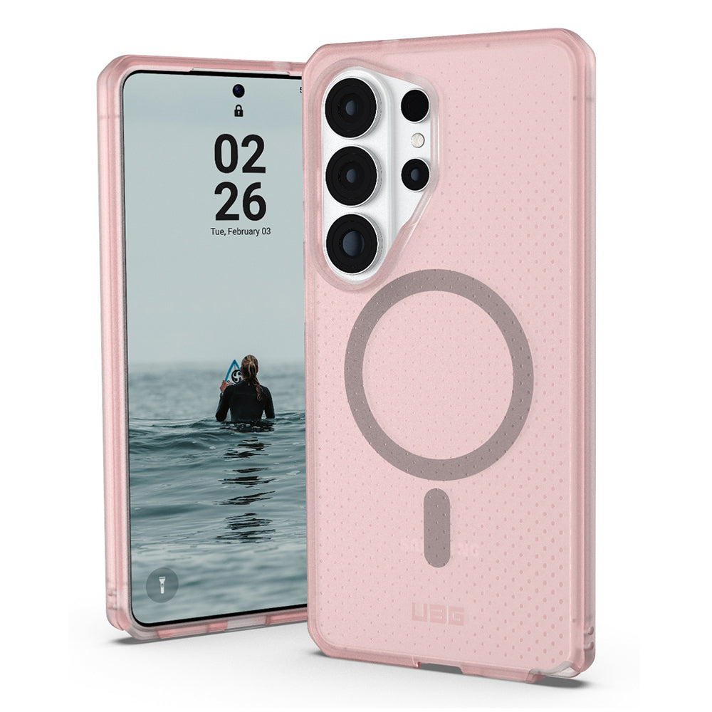 Custodia MagSafe per Samsung Galaxy S26 Ultra S948, Urban Armor Gear, Dot, Rosa