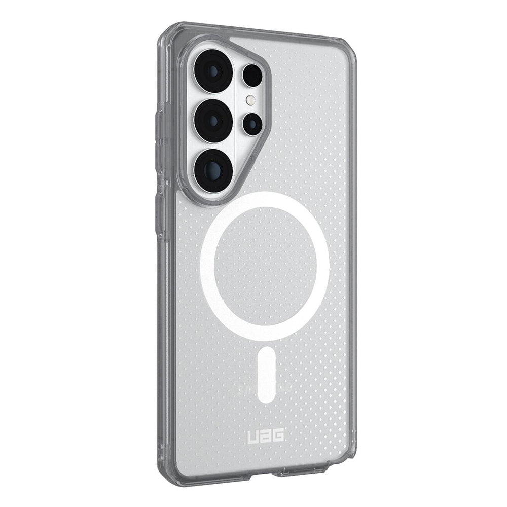 Custodia MagSafe per Samsung Galaxy S26 Ultra S948, Urban Armor Gear, Dot, Trasparente Grigia