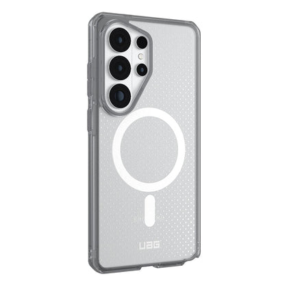 Custodia MagSafe per Samsung Galaxy S26 Ultra S948, Urban Armor Gear, Dot, Trasparente Grigia