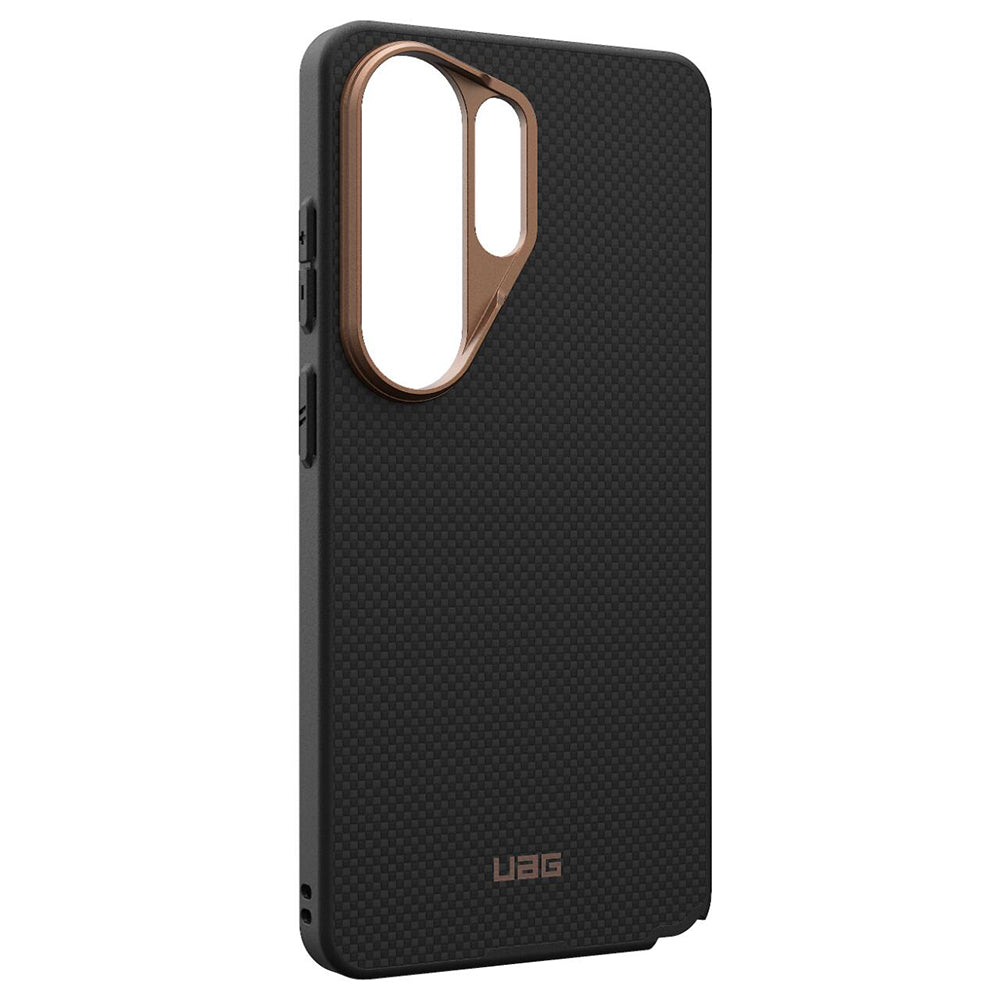 Custodia MagSafe per Samsung Galaxy S26 Ultra S948, Urban Armor Gear, Fibr Armr, Nero Bronzo
