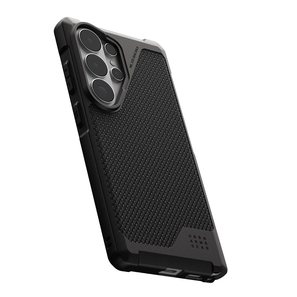 Custodia MagSafe per Samsung Galaxy S26 Ultra S948, Urban Armor Gear, Metropolis LT Kevlar, Nera