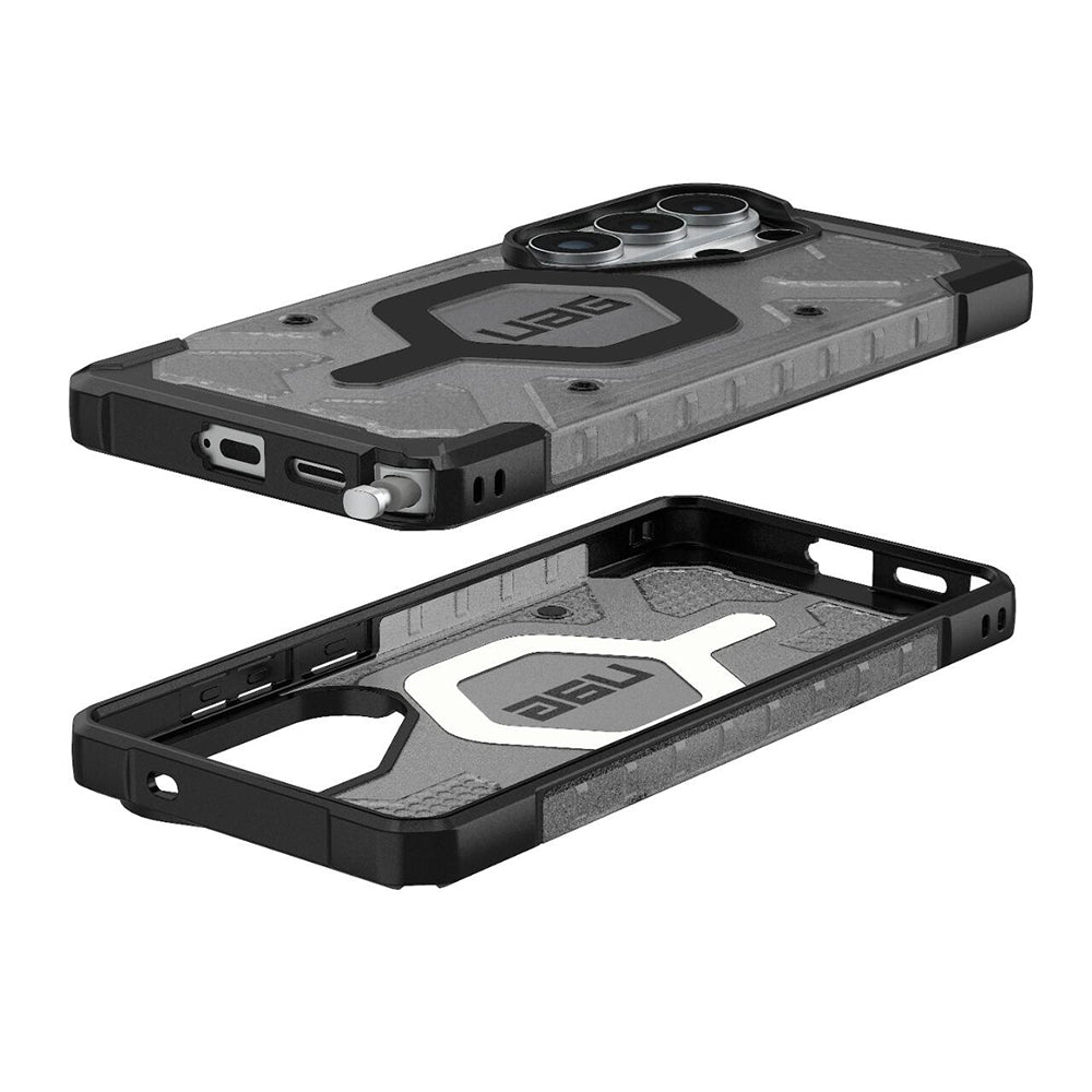 Custodia MagSafe per Samsung Galaxy S26 Ultra S948, Urban Armor Gear, Pathfinder Clear, Grigio