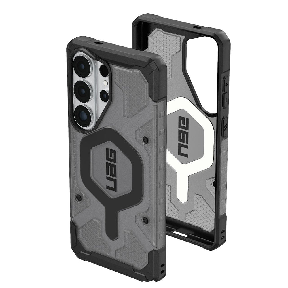 Custodia MagSafe per Samsung Galaxy S26 Ultra S948, Urban Armor Gear, Pathfinder Clear, Grigio