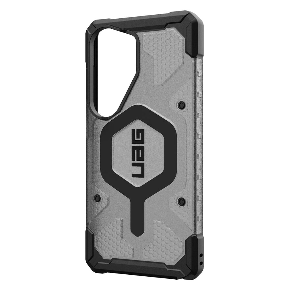 Custodia MagSafe per Samsung Galaxy S26 Ultra S948, Urban Armor Gear, Pathfinder Clear, Grigio
