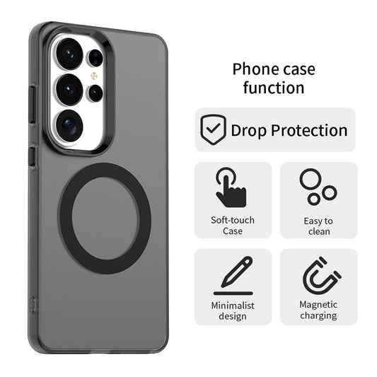 MagSafe Case for Samsung Galaxy S26 Ultra, Techsuit, CandyCase, Black