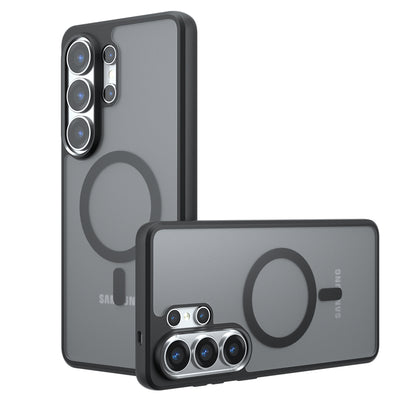 Custodia MagSafe per Samsung Galaxy S26 Ultra S948, Techsuit, PureFrost, Nera Satinata
