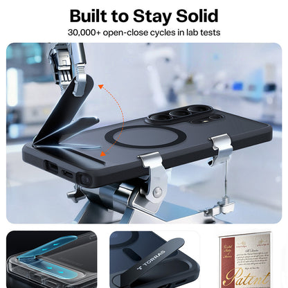 Custodia MagSafe per Samsung Galaxy S26 Ultra, Torras, Pstand, Nera