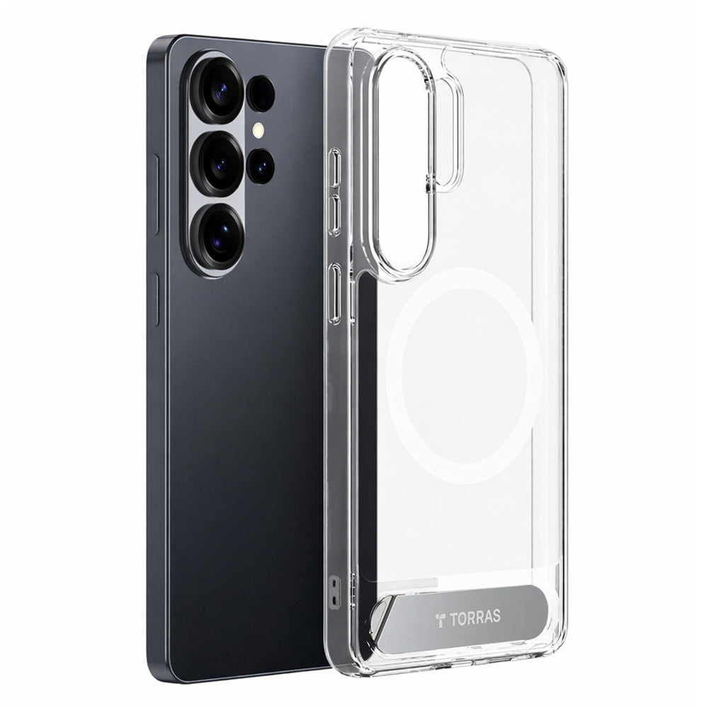 MagSafe Case for Samsung Galaxy S26 Ultra, Torras, Pstand, Transparent