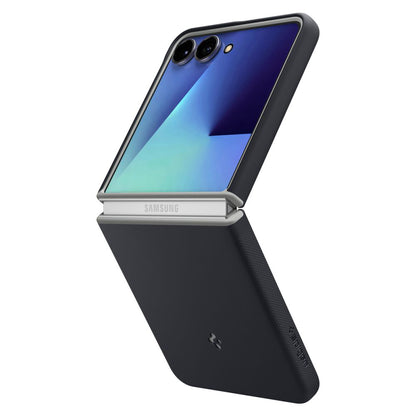 Custodia MagSafe per Samsung Galaxy Z Flip7 F766, Spigen, Caseology Nano Pop, Nera ACS11158