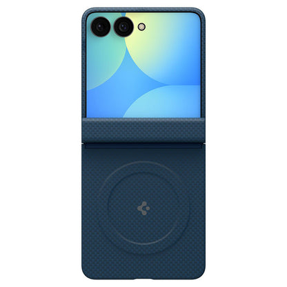 Custodia MagSafe per Samsung Galaxy Z Flip8 F776, Spigen, Air Skin, Blu Navy ACS11514