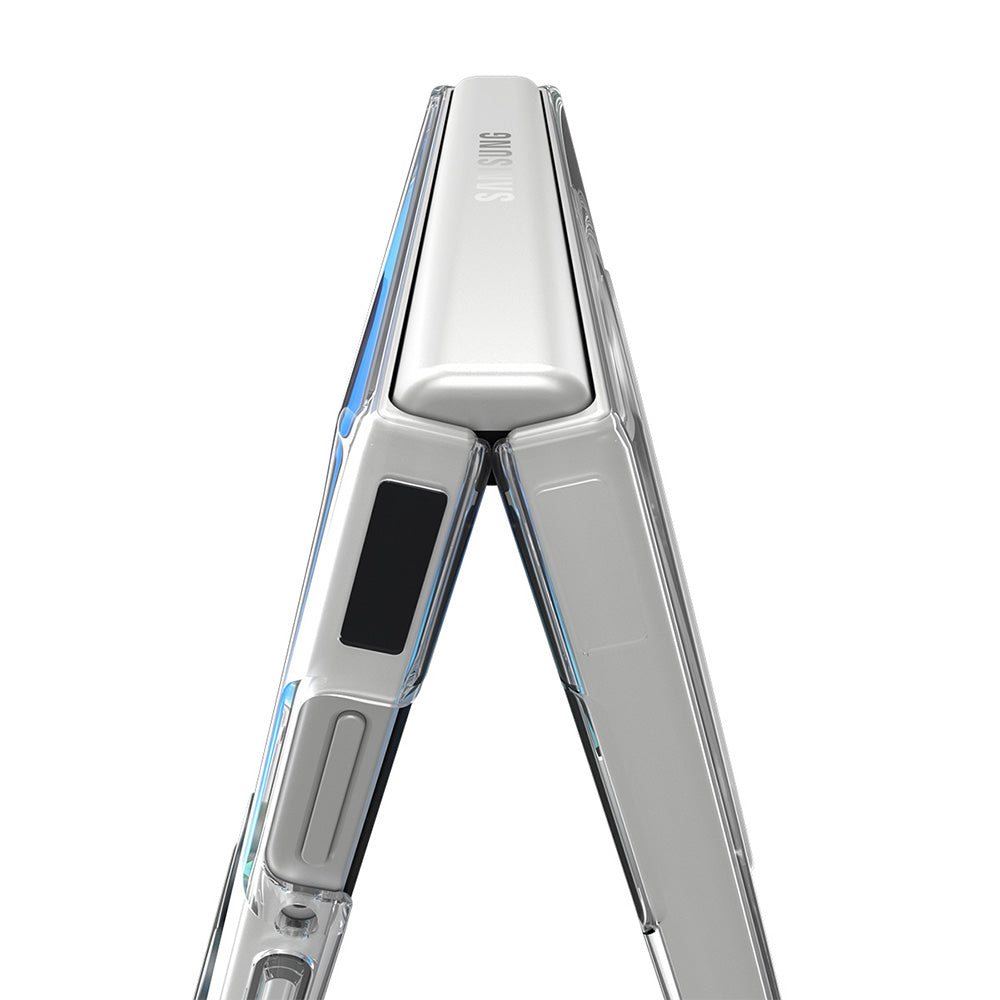 Custodia MagSafe per Samsung Galaxy Z Flip8 F776, Spigen, Air Skin, Trasparente Bianca ACS11521