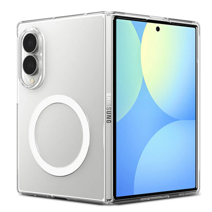 Custodia MagSafe per Samsung Galaxy Z Fold8 F971, Spigen, Air Skin, Trasparente Bianca ACS11952