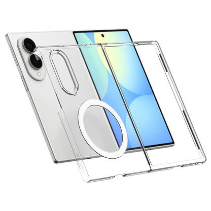 Custodia MagSafe per Samsung Galaxy Z Fold8 F971, Spigen, Air Skin, Trasparente Bianca ACS11952