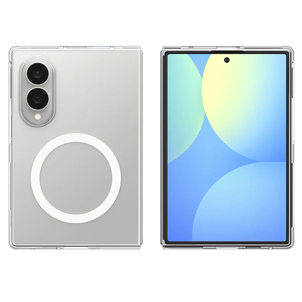 Custodia MagSafe per Samsung Galaxy Z Fold8 F971, Spigen, Air Skin, Trasparente Bianca ACS11952