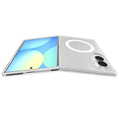 Custodia MagSafe per Samsung Galaxy Z Fold8 F971, Spigen, Air Skin, Trasparente Bianca ACS11952