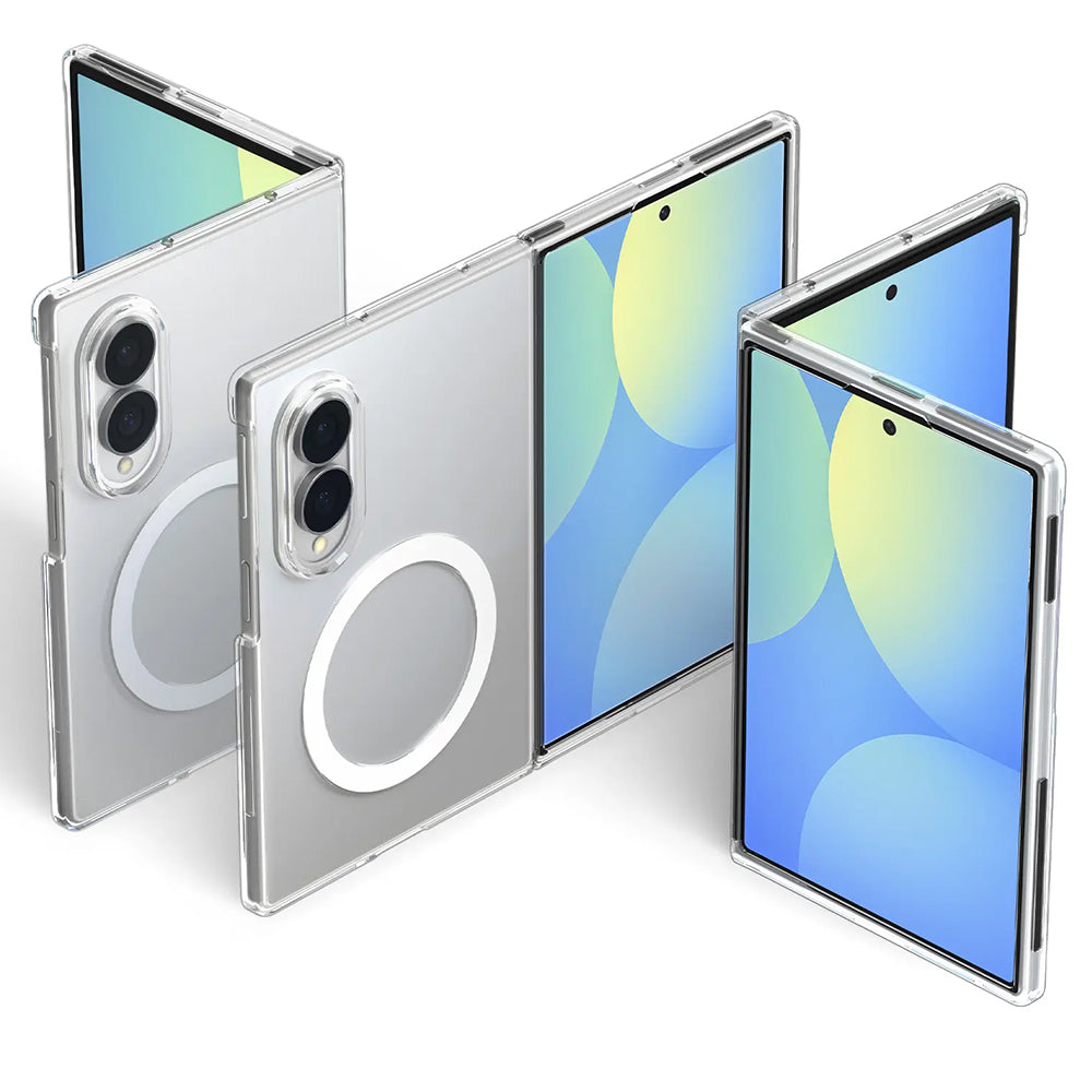 Custodia MagSafe per Samsung Galaxy Z Fold8 F971, Spigen, Air Skin, Trasparente Bianca ACS11952