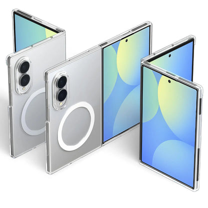 Custodia MagSafe per Samsung Galaxy Z Fold8 F971, Spigen, Air Skin, Trasparente Bianca ACS11952
