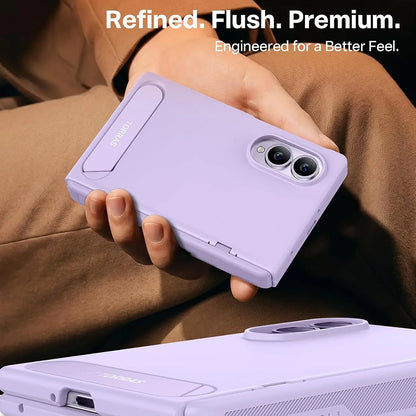 Custodia MagSafe per Samsung Galaxy Z Fold8 F971, Torras, Ostand L1 Guardian, Viola Chiaro