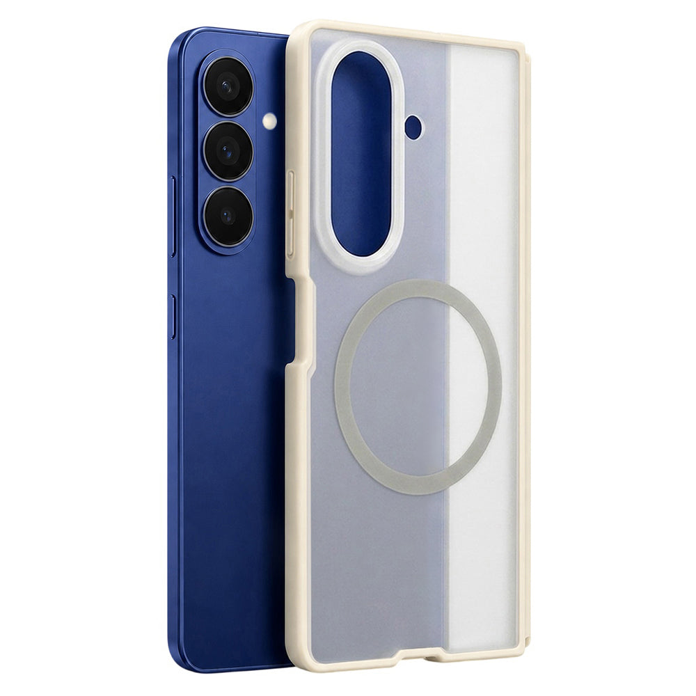 Custodia MagSafe per Samsung Galaxy Z Fold8 Ultra F971, Blueo, Skin Friendly Anti-Drop, Grigio Satinato