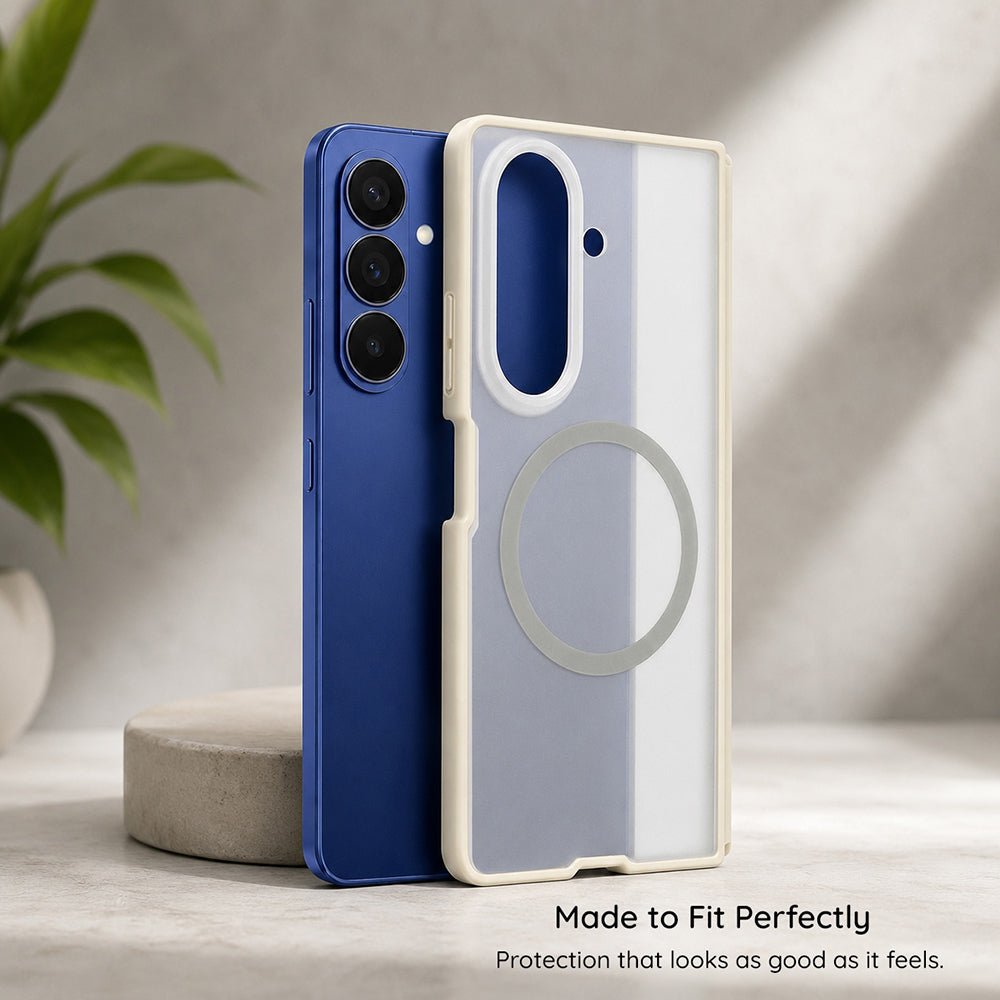 Custodia MagSafe per Samsung Galaxy Z Fold8 Ultra F971, Blueo, Skin Friendly Anti-Drop, Nera Satinata