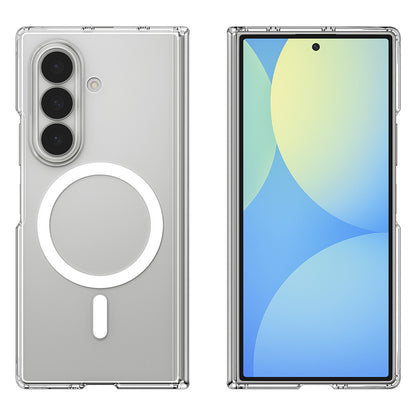 Custodia MagSafe per Samsung Galaxy Z Fold8 Ultra F976, Spigen, Air Skin Zero, Trasparente Bianca ACS11495