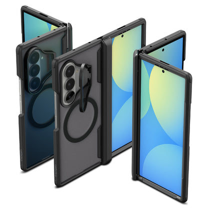 Custodia MagSafe per Samsung Galaxy Z Fold8 Ultra F976, Spigen, Optik Armor Pro, Nera ACS11500