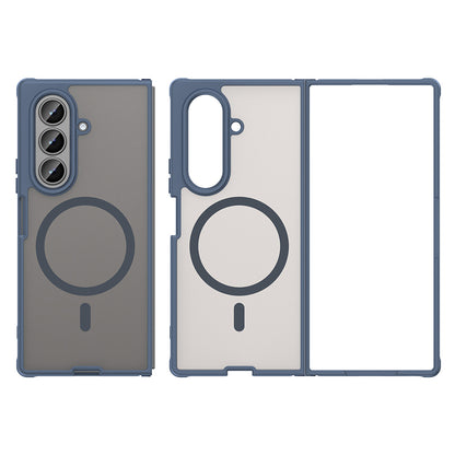 Custodia MagSafe per Samsung Galaxy Z Fold8 Ultra F976, Techsuit, HaloFrost II, Blu Navy