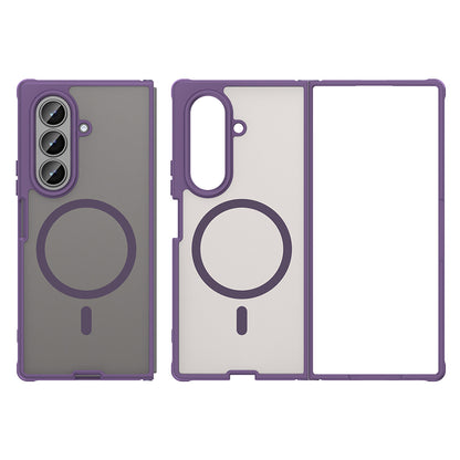 Custodia MagSafe per Samsung Galaxy Z Fold8 Ultra F976, Techsuit, HaloFrost II, Viola