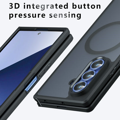 Custodia MagSafe per Samsung Galaxy Z Fold8 Ultra F976, Techsuit, PureFrost, Nero Satinato