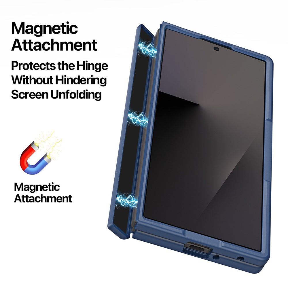 Custodia MagSafe per Samsung Galaxy Z Fold8 Ultra F976 / Z Fold7 F966, DUX DUCIS, Yind, Nera
