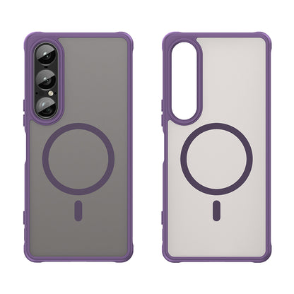 MagSafe Case for Sony Xperia 1 VII, Techsuit, HaloFrost II, Purple