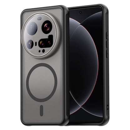 Custodia MagSafe per Xiaomi 15 Ultra, Techsuit, HaloFrost II, Nera