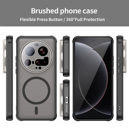 Custodia MagSafe per Xiaomi 15 Ultra, Techsuit, HaloFrost II, Nera