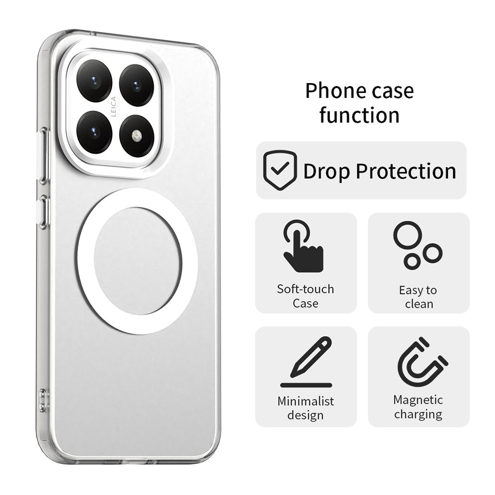 MagSafe Case for Xiaomi 15T, Techsuit, CandyCase, White