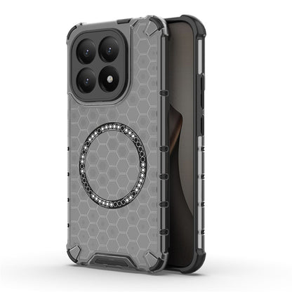 MagSafe Case for Xiaomi 15T, Techsuit, HoneyComb Shield, Black