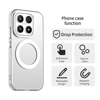 Custodia MagSafe per Xiaomi 17, Techsuit, CandyCase, Bianca