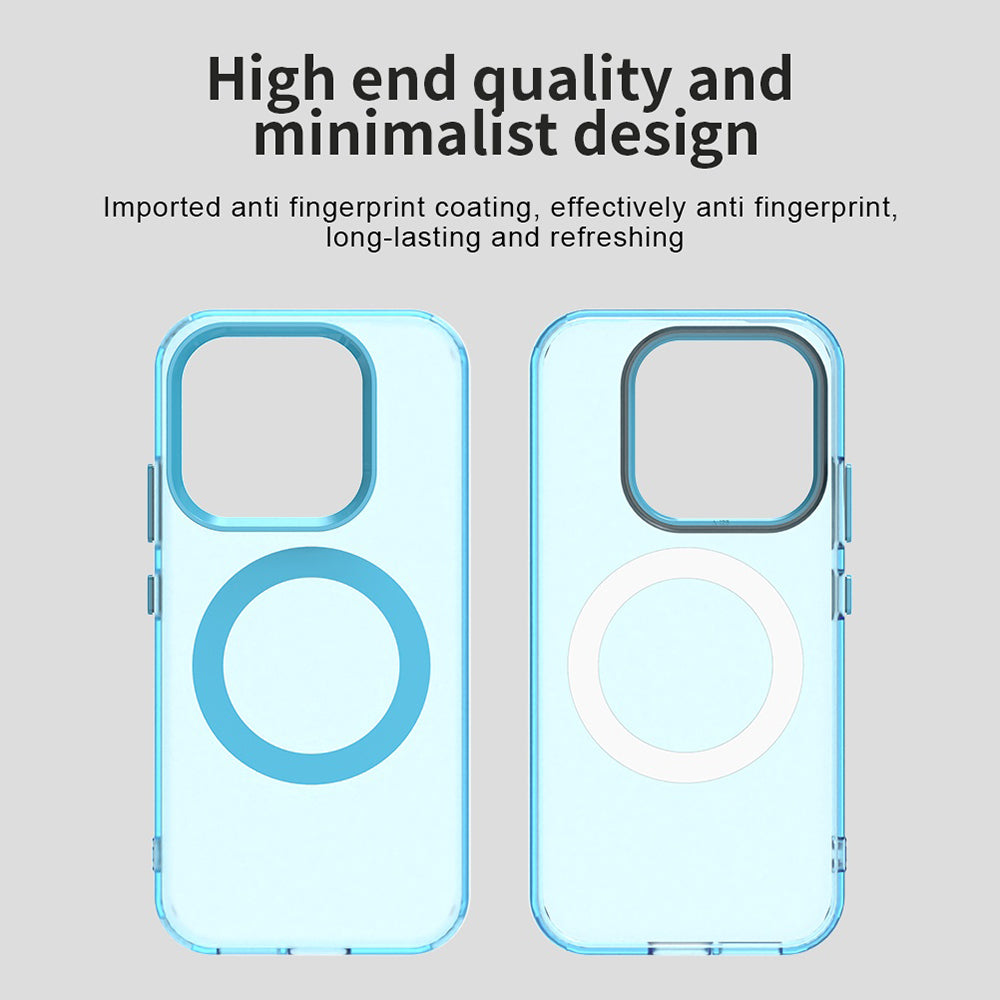 Custodia MagSafe per Xiaomi 17, Techsuit, CandyCase, Blu
