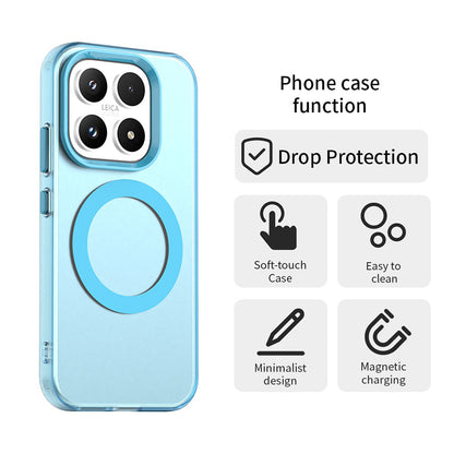 Custodia MagSafe per Xiaomi 17, Techsuit, CandyCase, Blu