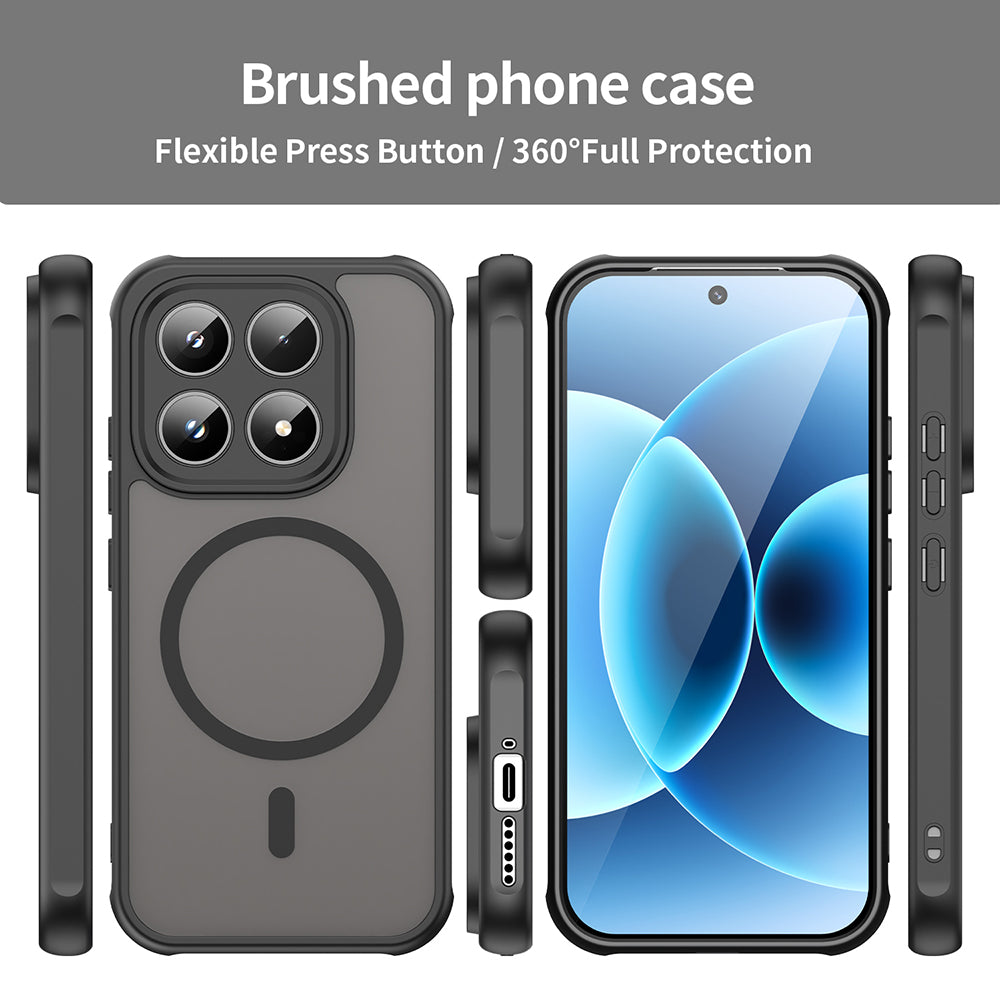 MagSafe Case for Xiaomi 17, Techsuit, HaloFrost II, Blue