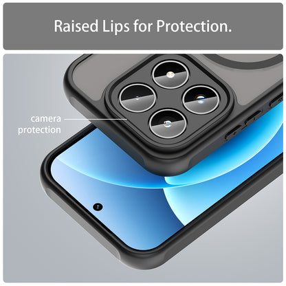 Custodia MagSafe per Xiaomi 17, Techsuit, HaloFrost II, Dorata
