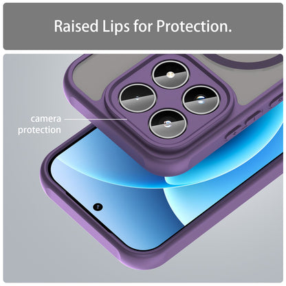 Custodia MagSafe per Xiaomi 17, Techsuit, HaloFrost II, Viola