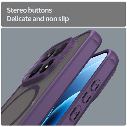Custodia MagSafe per Xiaomi 17, Techsuit, HaloFrost II, Viola