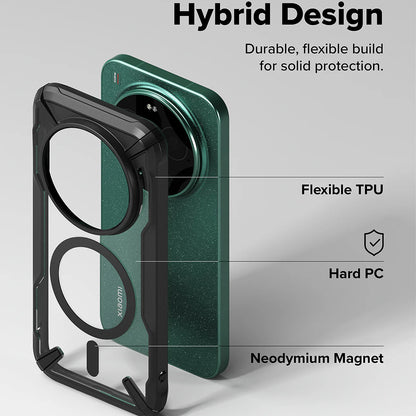 Custodia MagSafe per Xiaomi 17 Ultra, Ringke, Fusion X, Nera