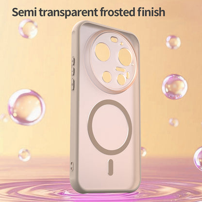 Custodia MagSafe per Xiaomi 17 Ultra, Techsuit, HaloFrost II, Dorata