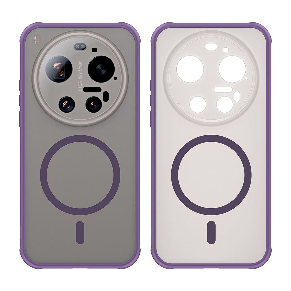 MagSafe Case for Xiaomi 17 Ultra, Techsuit, HaloFrost II, Purple