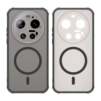 Custodia MagSafe per Xiaomi 17 Ultra, Techsuit, HaloFrost II, Nera