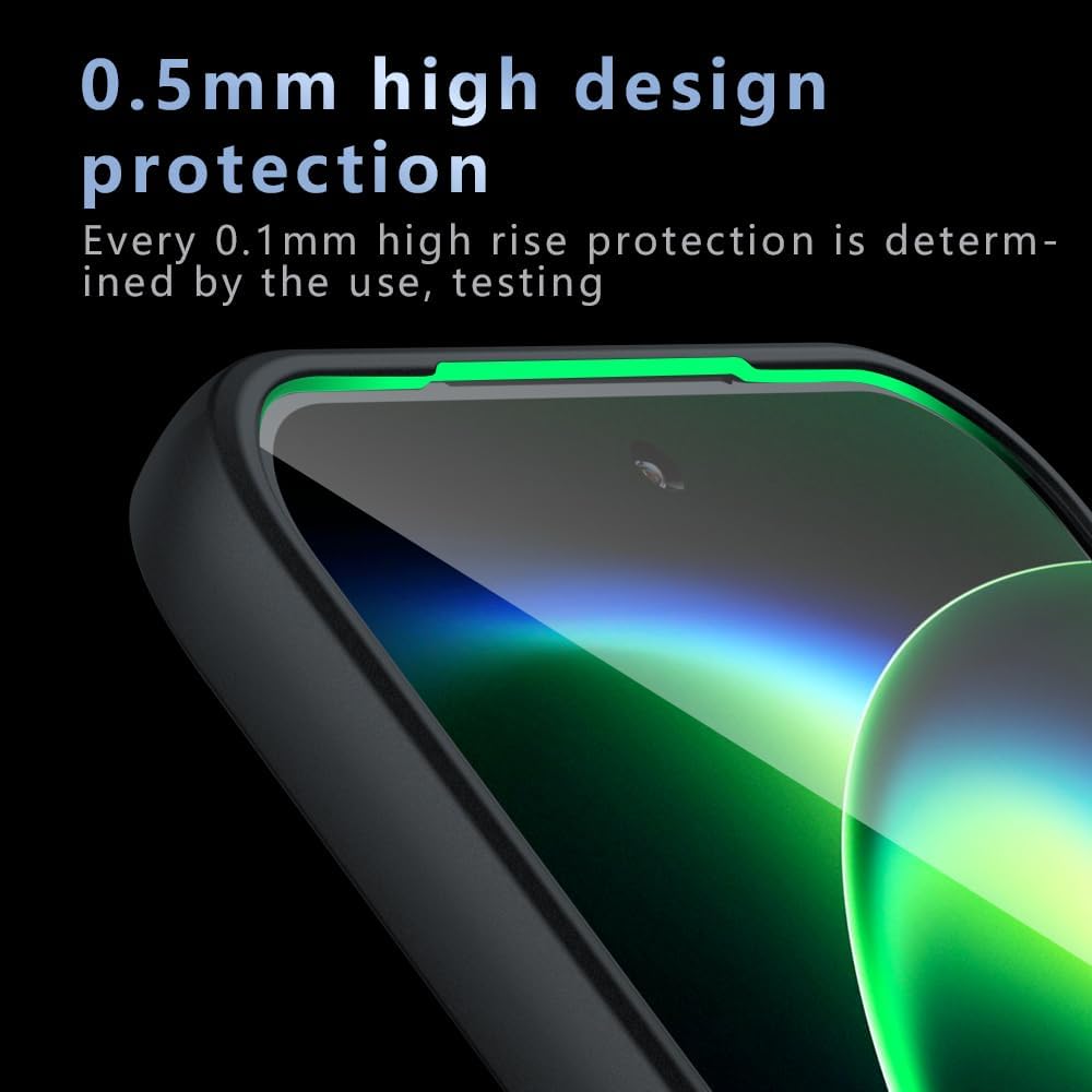 Custodia MagSafe per Xiaomi 17 Ultra, Techsuit, PureFrost, Nera Satinata