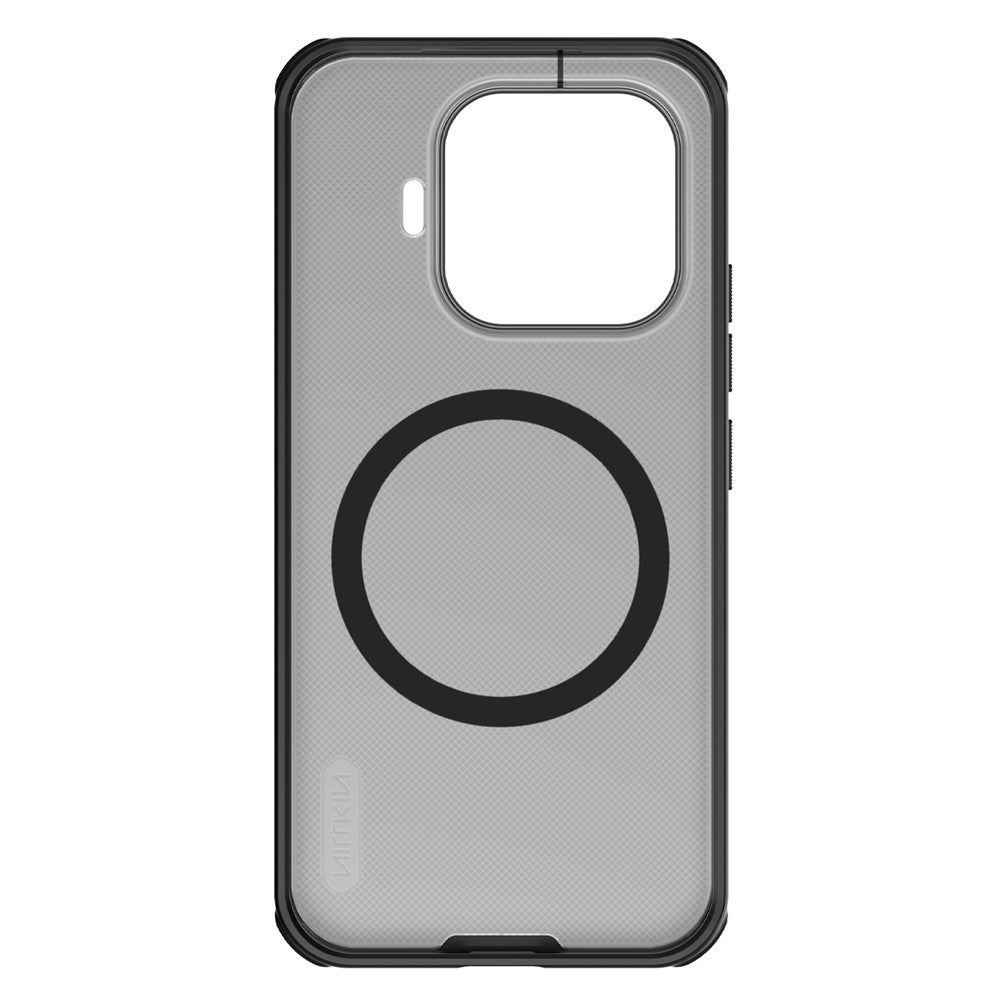 Custodia MagSafe per Xiaomi 17T, Nillkin, Super Shield Pro, Nero Trasparente