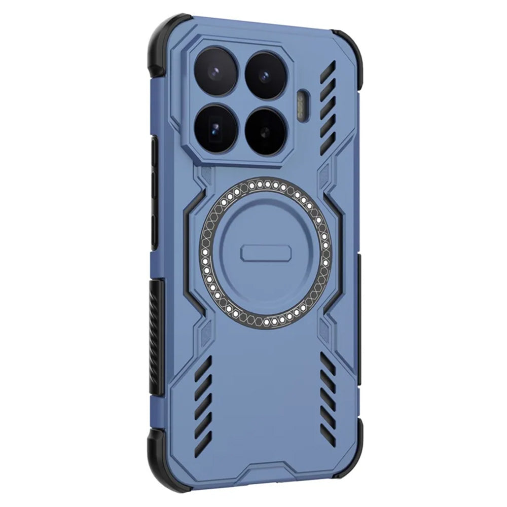 Custodia MagSafe per Xiaomi 17T Pro, Techsuit, ArmorMag, Blu
